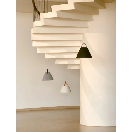 Lampa wisząca jasnoszara Strap NO84343010 - Design for The People